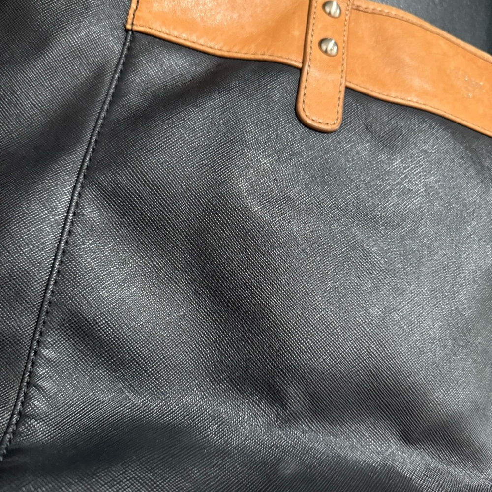 Fossil Audri Singnature Leather Shopper Tote Bag - Picture 8 of 16